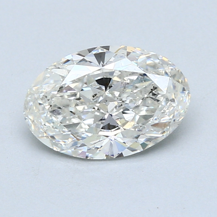 1.51 ct Oval Natural Diamond : H / SI2