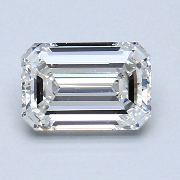 1.00 ct Emerald Cut Natural Diamond : G / VS2