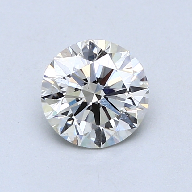 0.80 ct Round Natural Diamond : J / SI1