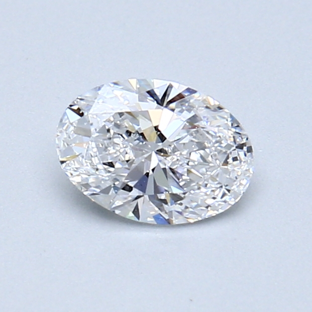 0.50 ct Oval Natural Diamond : D / SI1