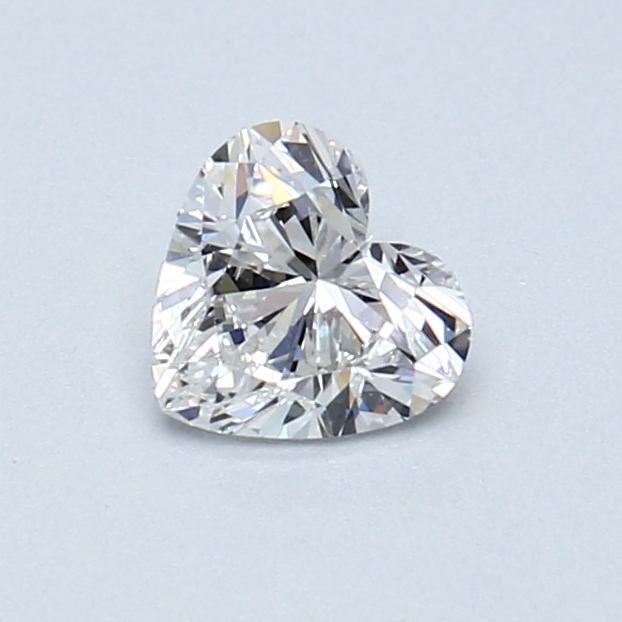 0.45 ct Heart Shape Natural Diamond : F / VS2