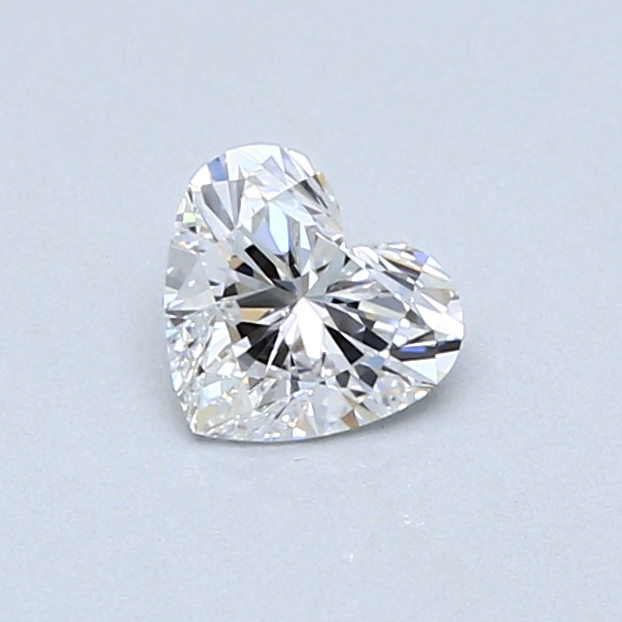 0.45 ct Heart Shape Natural Diamond : F / VVS2