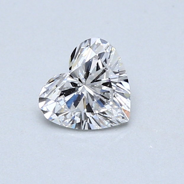 0.50 ct Heart Shape Natural Diamond : E / VS2