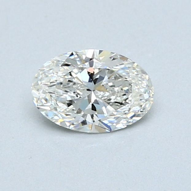 0.57 ct Oval Natural Diamond : H / SI1