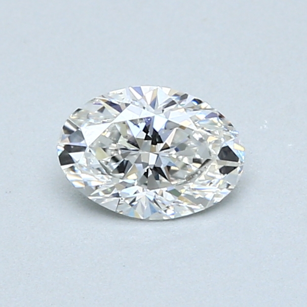 0.52 ct Oval Natural Diamond : F / SI1