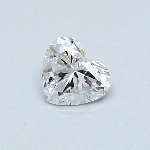 0.42 ct Heart Shape Natural Diamond : E / VS2