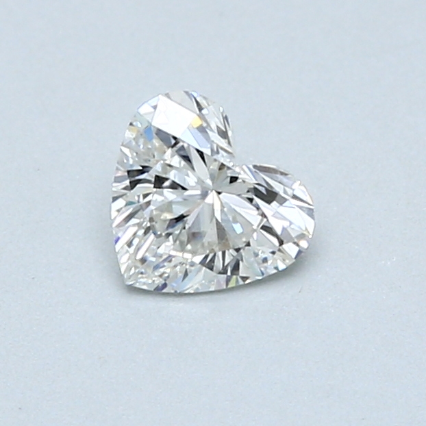 0.44 ct Heart Shape Natural Diamond : H / SI1