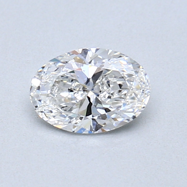 0.50 ct Oval Natural Diamond : E / SI2