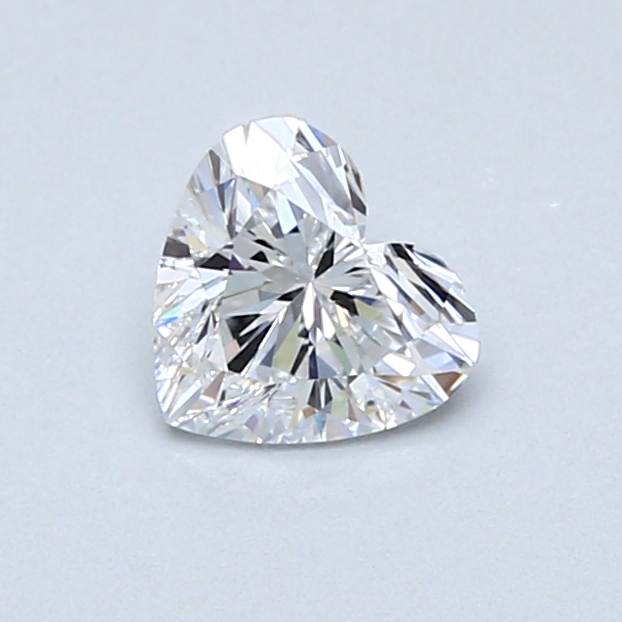 0.61 ct Heart Shape Natural Diamond : D / SI1