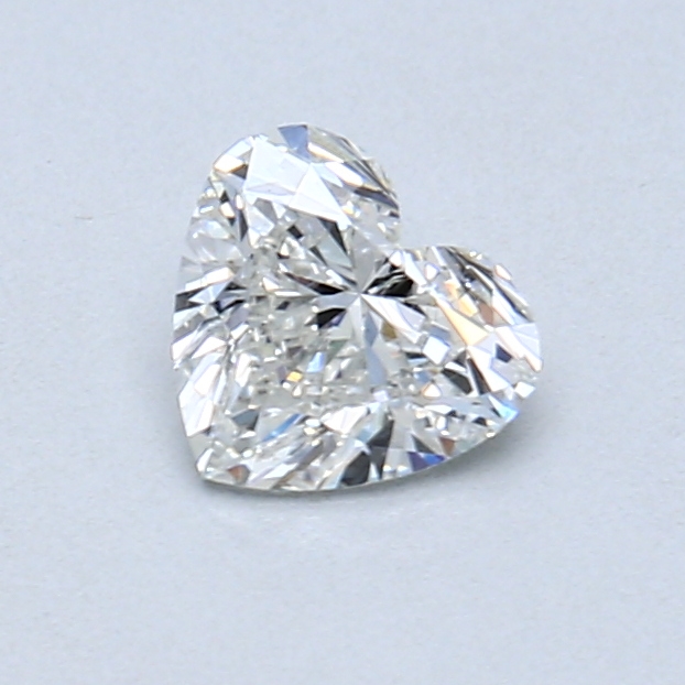 0.53 ct Heart Shape Natural Diamond : G / SI1