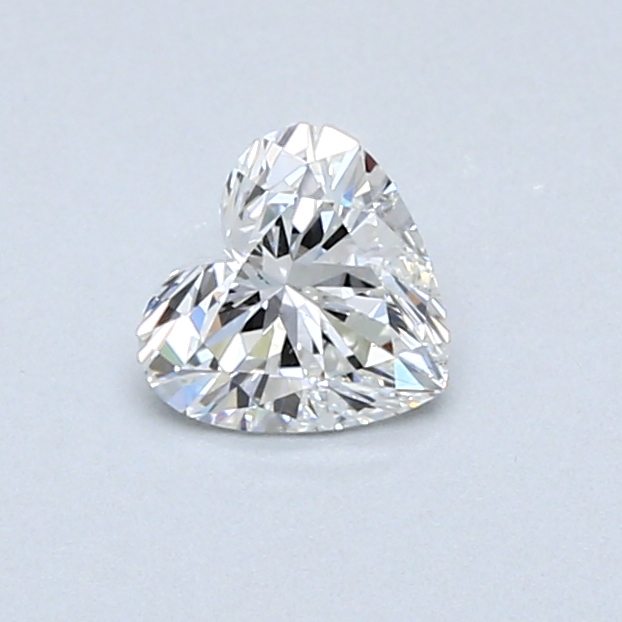 0.50 ct Heart Shape Natural Diamond : F / SI1
