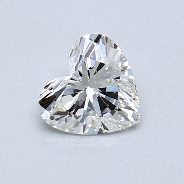 0.52 ct Heart Shape Natural Diamond : H / SI1