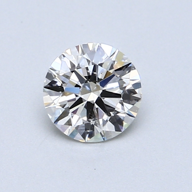 0.60 ct Round Natural Diamond : J / SI1