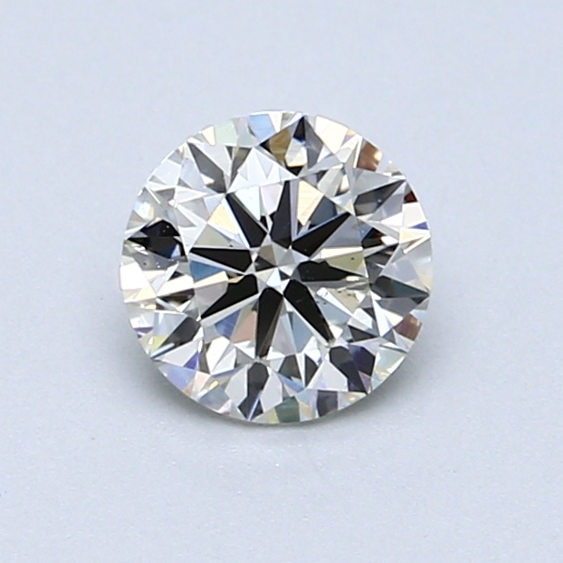 0.80 ct Round Natural Diamond : J / SI1