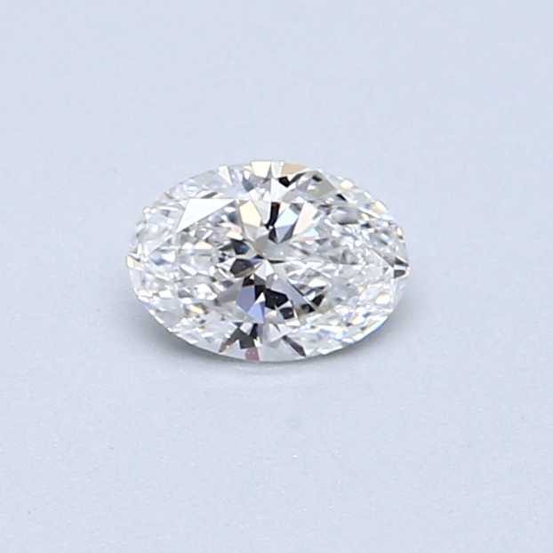 0.32 ct Oval Natural Diamond : D / VVS1