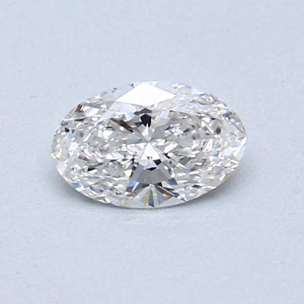 0.40 ct Oval Natural Diamond : F / SI1