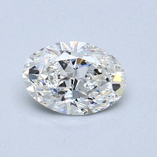 0.52 ct Oval Natural Diamond : H / VVS2