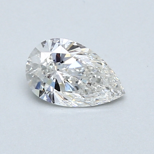 0.50 ct Pear Shape Natural Diamond : F / SI2