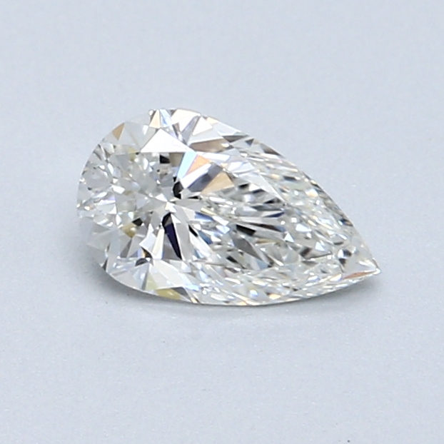 0.54 ct Pear Shape Natural Diamond : G / SI1