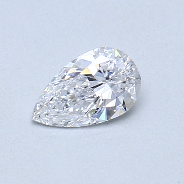 0.31 ct Pear Shape Natural Diamond : D / SI1