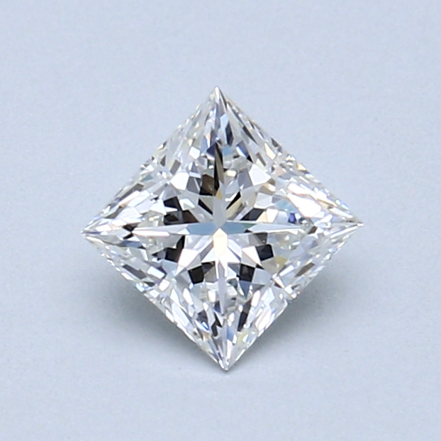 0.53 ct Princess Cut Natural Diamond : G / VVS2