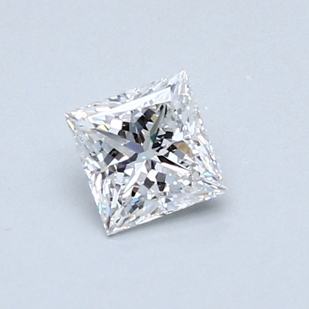 0.51 ct Princess Cut Natural Diamond : F / VS2