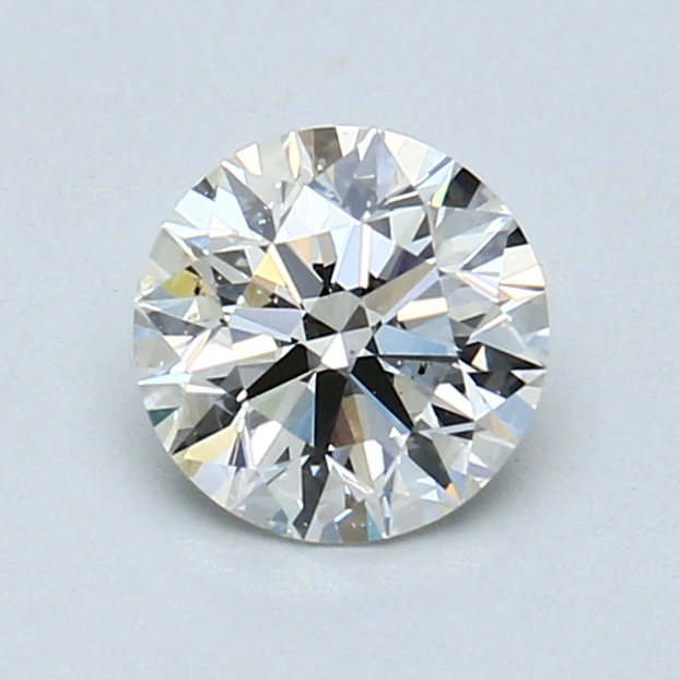 0.80 ct Round Natural Diamond : J / SI1