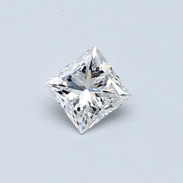 0.31 ct Princess Cut Natural Diamond : F / SI1