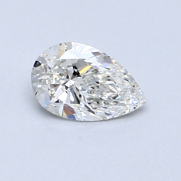 0.53 ct Pear Shape Natural Diamond : G / VVS2