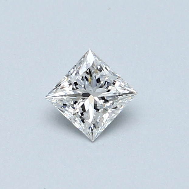 0.30 ct Princess Cut Natural Diamond : F / SI1
