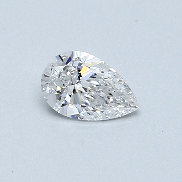 0.32 ct Pear Shape Natural Diamond : D / SI1