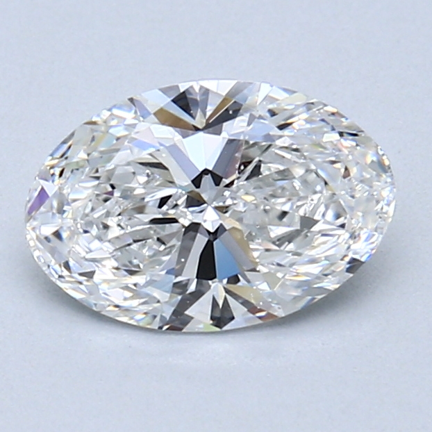 1.00 ct Oval Natural Diamond : E / SI1