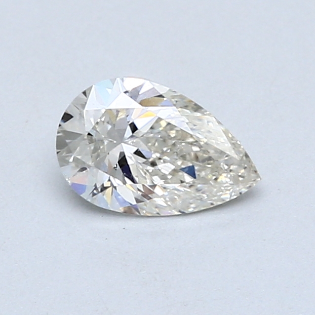 0.51 ct Pear Shape Natural Diamond : J / SI2