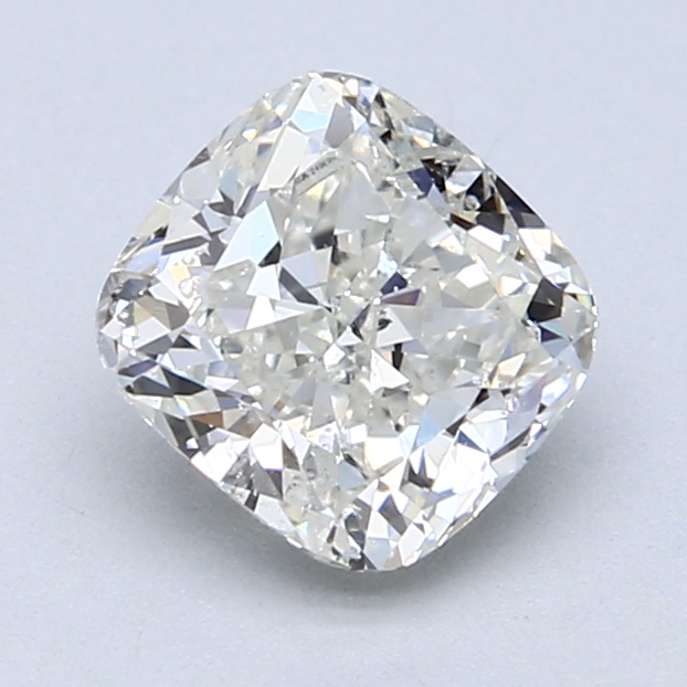 1.71 ct Cushion Cut Natural Diamond : J / SI2