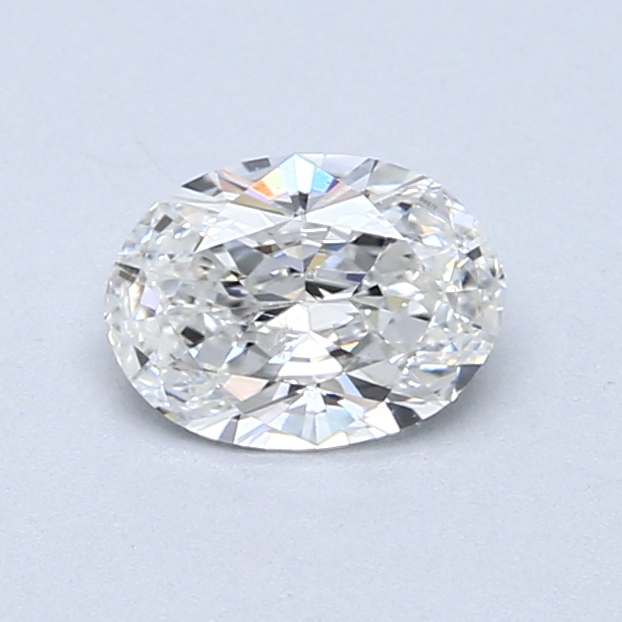 0.70 ct Oval Natural Diamond : F / SI2