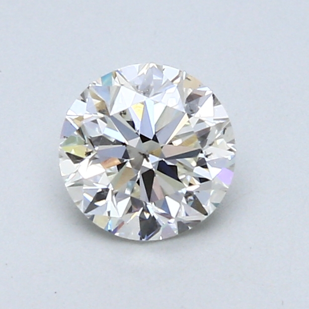 0.70 ct Round Natural Diamond : J / SI1