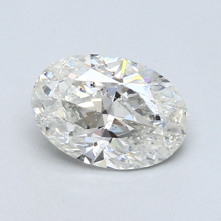 1.20 ct Oval Natural Diamond : J / SI2