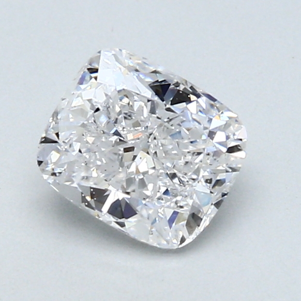 1.00 ct Cushion Cut Natural Diamond : D / SI1