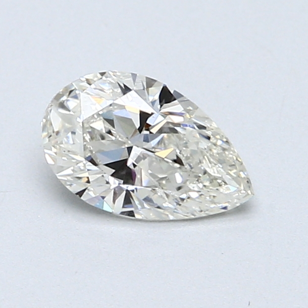 0.70 ct Pear Shape Natural Diamond : J / SI2