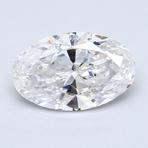 1.00 ct Oval Natural Diamond : E / SI2