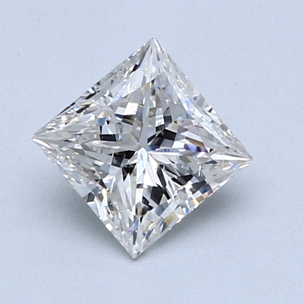 0.95 ct Princess Cut Natural Diamond : G / SI2