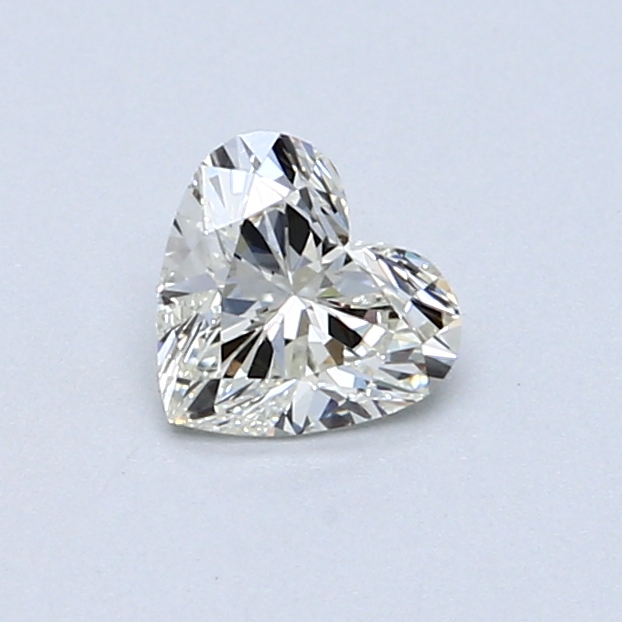 0.50 ct Heart Shape Natural Diamond : J / VS2