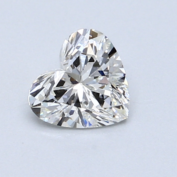 0.74 ct Heart Shape Natural Diamond : H / VS2