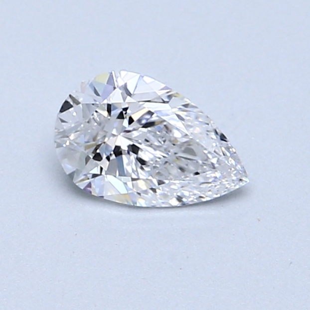 0.49 ct Pear Shape Natural Diamond : D / SI2