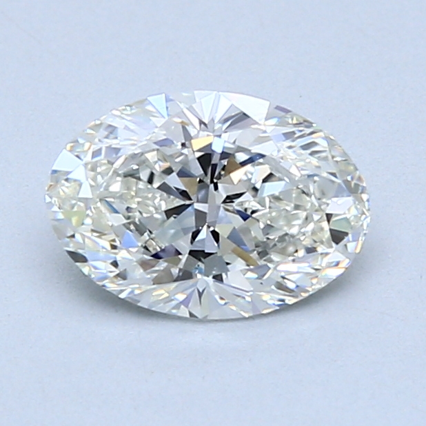 1.01 ct Oval Natural Diamond : H / VS2