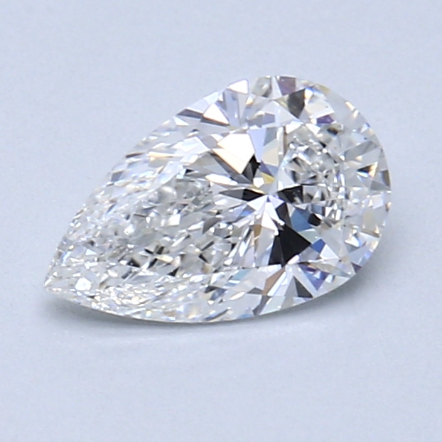 0.73 ct Pear Shape Natural Diamond : E / VS2