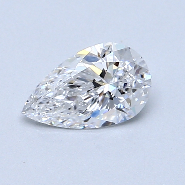 0.60 ct Pear Shape Natural Diamond : D / VVS2