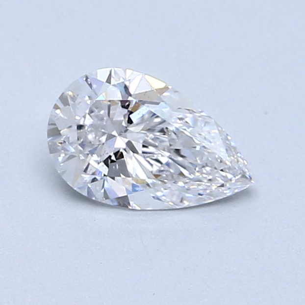 0.60 ct Pear Shape Natural Diamond : D / SI2