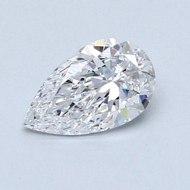 0.70 ct Pear Shape Natural Diamond : D / VS2