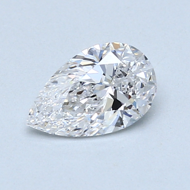 0.66 ct Pear Shape Natural Diamond : E / VVS2